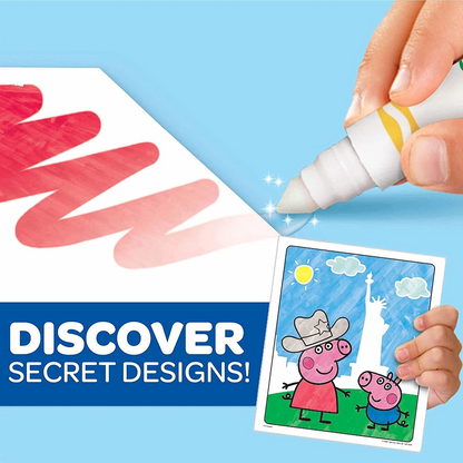 Peppa Pig Crayola Colour Wonder Colouring Book and Markers