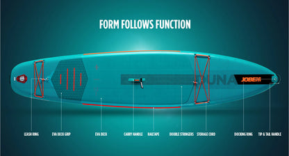 Jobe Duna 11.6 Inflatable Stand Up Paddleboard Package Teal EX-DISPLAY