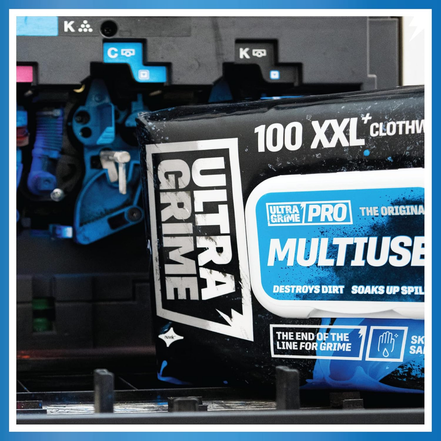 UltraGrime Pro: Multiuse 100XXL Clothwipes