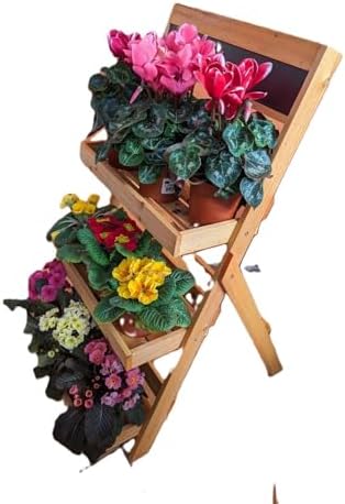 Heavy Duty Brown 3 Tier Garden Step Planter Clearance Price