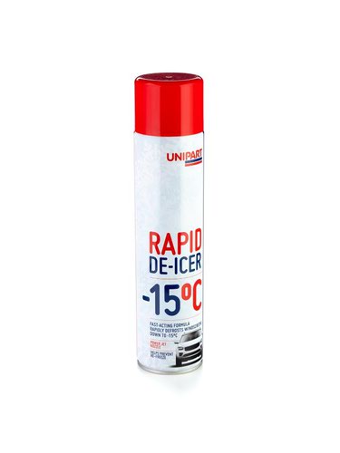 Bulk Buy Unipart Rapid Vehicle De Icer Aerosol 600ml 0108073