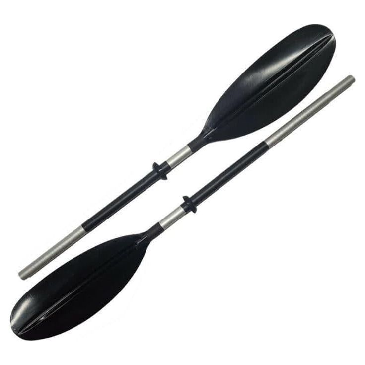 Bravo Two Piece Kayak or Canoe Paddle 200cm Aluminium Shaft – Car and ...